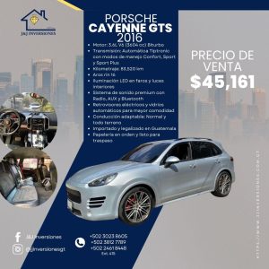 Porsche Cayenne GTS 2016