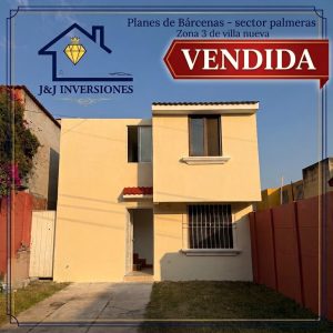 Las Palmeras, Planes de Bárcenas Zona 3 Villa Nueva
