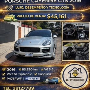 Porsche Cayenne GTS 2016