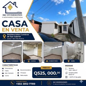 Residenciales Cumbres de San Gabriel Zona 7 de Villa Nueva